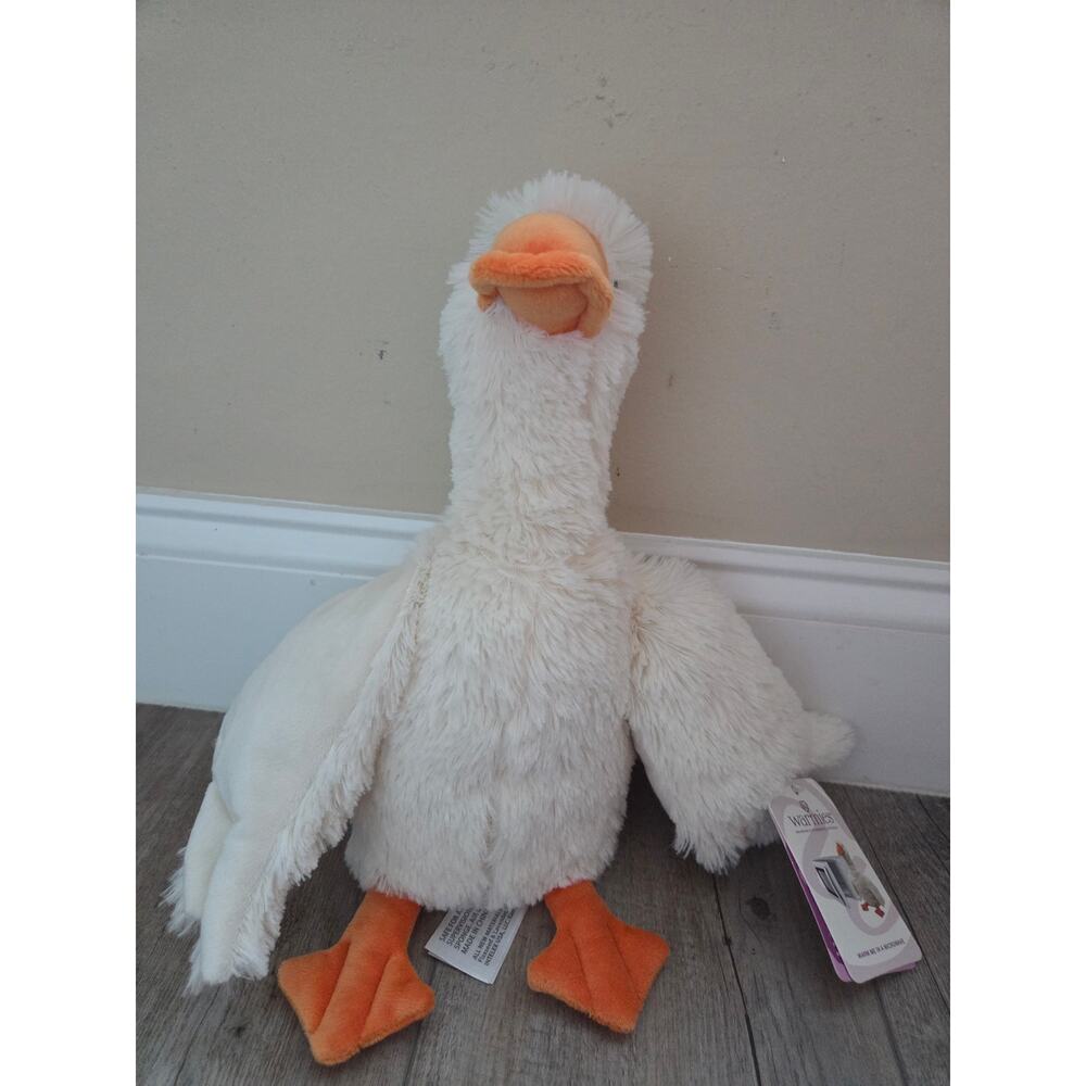 Warmies Microwaveable Plush Goose Stuffed Animal Toy Brand New With Tags